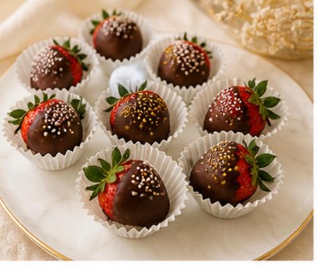 Fresas en chocolate
